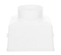 VICASKY Raccord Adaptateur Entonnoir à Eau de Pluie Pvc 110 Mm, Collecteur pour de Gouttière, Accessoire D’extension Étanche pour Système de Récupération Eaux Pluviales Extérieur