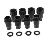 VICASKY Raccords Tuyau Arrosage à Rapide Adaptateur De Tuyau Régulateur De Pression Eau pour Irrigation Goutte à Goutte Connecteur De Réparation De Plastique