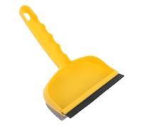 VICASKY Raclette Silicone Mini pour Salle de Bain Grattoir Vitre et Miroir Essuie-Eau Compact Anti-buée pour Lavabo et Surfaces Verre Poignée Ergonomique Confortable