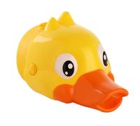 VICASKY Rallonge de Robinet Plastique Prolongateur Auxiliaire Garçon et Filles Jaune Canard, Goulotte D'eau Sécurisée, Aide au Lavage des Mains Bébé, Évier Salle de Bain, Usage Garçon