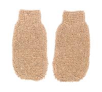 VICASKY Ramie Lot de 2 exfoliants en jute pour exfolier le corps et masser, durables et lavables en machine, pour les applications spa et les rituels de, revitalise la peau sèche