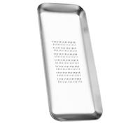 VICASKY Râpe à Gingembre en Acier Inoxydable 1 Pièce Outil de Meulage Manuel pour Ail et Légumes-Racines Gadget Cuisine Pratique Adapté à la Préparation Culinaire Quotidienne