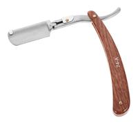 VICASKY Rasoir Manuel Bois Ergonomique pour Hommes Rasage Précis Barbiers Usage Professionnel Pliable sans Lame
