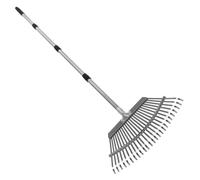 VICASKY Râteau À Main : Râteau De Nettoyage De Jardin Robuste pour Jardinage, Desserrage des Feuilles, Nivellement Sol, La Culture Pelouse, Feuilles Et l'herbe,