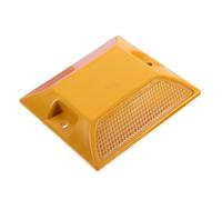 VICASKY Réflecteur Routier Plastique pour Allée Balise De Chaussée Réfléchissante Réflecteurs De Route Balise De Sécurité Routière De Signalisation Routière