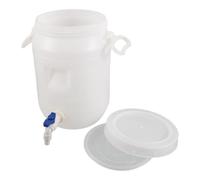 VICASKY Réservoir d'eau de Jardin en Plastique 10l avec Robinet et Poignée Ergonomique Grosse Capacité Portable pour Entretien Plantes D'intérieur et Camping