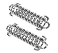VICASKY Ressort Pack de 2 Pièces Design Anti- Amortisseur de Laisse Robuste en Acier Inoxydable 304 pour Promenade et Camping pour Chien