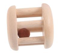 VICASKY Rouleau En Bois Éducatif Pour Bébés 0-2 Ans Jouet Musical Sensoriel Cylindrique Lisse Et Apprentissage Motricité Fine Présent De Baby Shower Jouet Pour Éveil Précoce Style Aléatoire