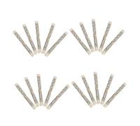 VICASKY Rouleaux de Parchemin Casher Mezouza Hébraïque Pré-Roulés 20 Pièces pour Bénédiction de Porte Maison Juive Rituel Facile à Entretenir