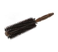 VICASKY Rouler Peigne à rouleaux à poils brosse ronde pour brushing brosse à cheveux brosse à rouleau peigne rond hommes peigne à friser rond sèche-cheveux à brosse ronde bois Café