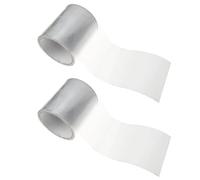 VICASKY Ruban Adhésif de Réparation pour Serrage Étanche Argenté PVC PE | Film de Serrage, Bâches et Auvents, Adhérence Forte, Surface Irrégulière, Usage Extérieur