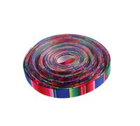 VICASKY Ruban Serape Mexicain Coloré Yards pour Bricolage Décorations de Fête Cadeau et Noeuds pour Cheveux Parfait pour Cinco de Mayo Mariages et