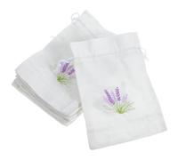 VICASKY Sachets de Lavande Vides pour Barbe à Papa, Sachets Parfumés en Lin, 13 X 18 Cm, 10 Pièces