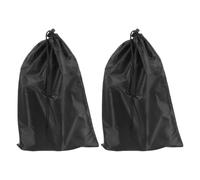 VICASKY Sacoche Noire en Nylon Pliable pour Cannes de Marche, Lot de 2, Protection et Rangement Pratique pour Seniors Actifs en Camping et Sorties