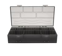 VICASKY Salon Scissors Holder Double-sided Hairdressing Tool Organizer Box For Combs Clips Brushes Storage Lightweight Portable Professional Hair Stylist Accessories Case