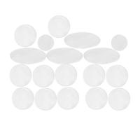 VICASKY Saxophone Key Buttons Set With Shell Inlays Compatible Alto Tenor Soprano Sax Repair Parts Stylish Musical Instrument Accessory For Enhanced Play Comfort And Precision