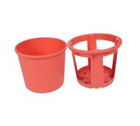 VICASKY Seau de Plantation Deux Niveaux pour Pommes de Terre Bac de Culture Potager Plastique Accessoire de Jardinage Pratique pour Croissance Végétale Réduit Le Risque de Mort des