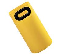 VICASKY Seau Lave-pieds Pliable 16l En Plastique Solide Jaune, Seau à Eau Portable Pour Bain De Pieds Maison Et Voyage