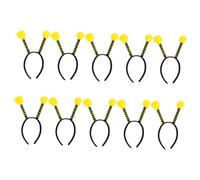VICASKY Serrage-tête à Antennes de Bourdon pour Femmes et Filles 10pcs en Tissu Léger et Confortable Accessoires de Costume Abeille Uniques pour Fêtes Formelles et Noël