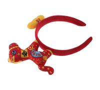 VICASKY Serre-tête Année du Cheval pour Fêtes Coiffe à Caractères Chinois pour Réveillon Accessoires de Cheveux pour Nouvel An Lot de Bandeaux Festifs