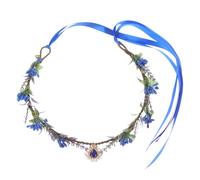 VICASKY Serre-tête de fée de la forêt - Couronne de fleurs - Pour femme - Pour séance photo - Accessoire d'Halloween