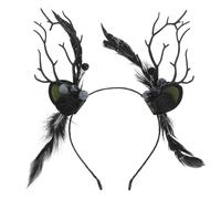 VICASKY Serre-tête en Imitation de Branche D'arbre avec Motif de Bois de Renne, Idéal pour Les Fêtes de Noël, Les Déguisements D'halloween Et Le Cosplay (femmes Et Filles).