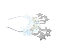 VICASKY Serre-tête Étoile Pailleté Pour Réveillon Du Nouvel An Bandeau Ajustable Et Léger Accessoire De Fête