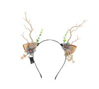 VICASKY Serre-tête Lumineux de Fête Forme de Corne de Cerf Accessoire de Coiffure Créatif pour Fêtes et Célébrations