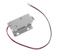 VICASKY Serrure Électromagnétique et Compatibilité Large 12v 1,3a en Métal Argenté avec Plaque de Montage, Design Cadre Ouvert, Haute Efficacité pour Tiroirs et Armoires