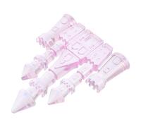 VICASKY Serrure en pierre précieuse - Jouet pour enfants - Jouet pour enfants - Ornements de sable mouvant pour filles - Jouet pour fille - Plastique rose