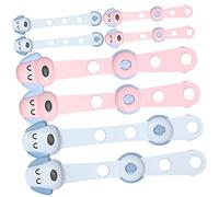 VICASKY Serrures de Sécurité Garçon et Filles 8pcs en Abs pour Portes et Tiroirs, Verrouillage Doux et Sûr, Protection Anti-accès Adaptée aux Bébés