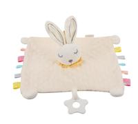 VICASKY Serviette Anti-salive pour Forme de Lapin Serviette Calmante pour Endormi Jouet Apaisant Doux et Malléable