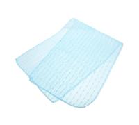 VICASKY Serviette Exfoliante Nylon pour Gommage Multifonctionnel Doux et Éponge de Nettoyage pour Corps pour Exfoliation et Massage Couleur Bleu Ciel
