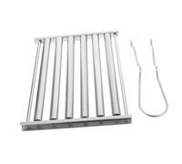 VICASKY Set Barbecue Grill Roller Acier Inoxydable avec Support à Saucisses Et Pince Portable Et Pratique pour Camping Et Plein Air