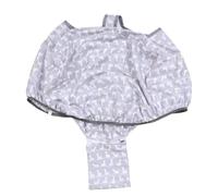 VICASKY Shopping Cart Liner With Cute Duck Pattern Breathable Fit High Chair Seat Cover For Boys And Easy To Clean And Comfortable