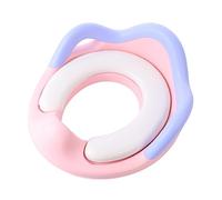 VICASKY Siège De Toilette Apprentissage Propreté Garçon Et Filles Portable Rose, Anneau D’entraînement Pvc, Antidérapant, Aide Bébé à Devenir Autonome, Siège Pot Pour Tout-petits,