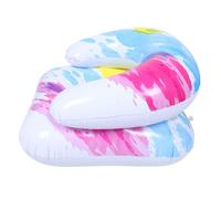 VICASKY Siège Gonflable Garçon et Filles Pvc Confortable Soutien Dorsal pour Extérieur et Chambre 0-36 Mois