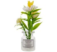 VICASKY Simulé Topfornament Bonsaï Artificiel Décoration de la Maison Plantes d'intérieur artificielles Plante artificielle Petite maison de poupée Fleurs artificielles décoratives Flore artificielle