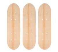 VICASKY Skateboards Petit Skateboard Graffiti DIY Matériel Deck Bois Peinture Enfant 3 Pièces Planche à Roulettes Vide 43 cm 7 Couches Bois D'érable DIY Brut à Peindre Art Artisanat Enfant