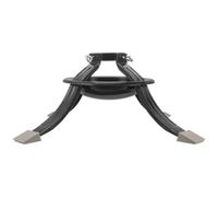 VICASKY Socle de Sapin de Noël Rond en Fer Vert, Support Réglable | Base Circulaire Réutilisable, pour Décorations Festives et Saisonnières, Maintien Stable, Usage Intérieur Extérieur