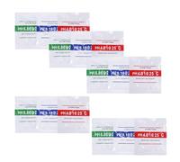 VICASKY Solution d'étalonnage du pH 15 sachets poudre 4,01 6,86 9,18 sans date de péremption pour tests en hydroponie et aquariums
