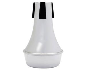 VICASKY Sourdine de Trompette Mini ABS pour Pratique, Débutants, Argenté | Réduit le Volume, Format Compact et Portable, sans Altérer le Ton, pour Extérieur et Usage Quotidien