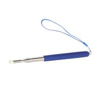 VICASKY Stylet pour Écran Tactile et Tableau Blanc Robuste et Confortable Bleu Rétractable en Acier Inoxydable pour l'enseignement Bureau