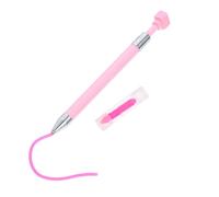 VICASKY Stylo Rotatif pour Peinture Diamant en Plastique Rose, Facile à Utiliser Ranger, pour Nail Art et Tableaux de Peinture Diamant