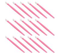 VICASKY Stylo Sculpteur D’Ongles Multifonction 100 Pcs Bâtonnet en Caoutchouc Rose pour Repousse-Cuticules et Pose de Strass Outil de Soin des Ongles Précis pour Nail Art Professionnel