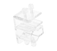 VICASKY Support Acrylique pour Tuyau Eau Aquarium Collier De Serrage sans Perçage Clip De Fixation pour Outils Et Pompe Doseuse Robuste Et Pratique