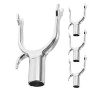 VICASKY Support Branche Arbre Fruitier Métallique Argent 4 Pièces Alliage d'Aluminium Jardin Verger Prévention de Rupture des Branches