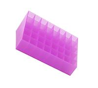 VICASKY Support de maquillage Se maquiller organisateur de stand de maquillage plateau faire tréteaux porte-rouge à lèvres pour femme Organisateur de comptoir de salle de bain Violet,mauve