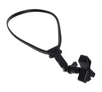 VICASKY Support de Microphone à Suspendre Autour du Cou Noir en Plastique et Métal, Grip Stable Bruit de Vent, pour Animation et Streaming en Direct