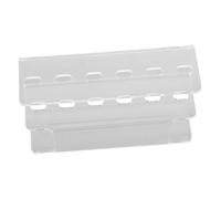 VICASKY Support de rangement pour pinces à épiler étui à pincettes extensions de cils organisateur de chariot à cils organisateur de stockage de cils porte-pince Acrylique Transparent